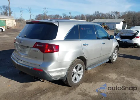 2012 Acura Mdx Technology Package z USA, uszkodzony, nr VIN 2HNYD2H36CH523986